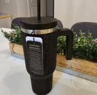 New Limited Edition Hydrapeak Black Rhinestone Stainless Steel 40oz Tumbler