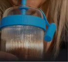 New Nespresso Iced Coffee Tumbler LIMITED EDITION Blue Bottle Large - 540 ML