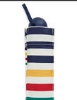 Brand New Hudson's Bay + Fulton Stripe Compact Folding Umbrella Auto Open/Close