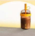 Nespresso YELLOW 540mL BARISTA NOMAD ICED COFFEE MUG SAMRA THE WEEKND BOXED NEW