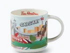 New Tim Hortons 2025 Provincial Travel Collection Limited Edition "Calgary " Mug