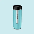 Nespresso NOMAD TRAVEL MUG - AQUA 540ml Vertuo Spill Proof Warm new in box