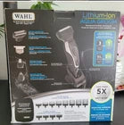 New WAHL LITHIUM ION AQUA GROOM #3161Showerproof Head-to-Toe Grooming Kit