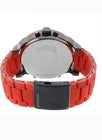Diesel DZ7370 Mr Daddy 2.0 Chronograph Red Silicone Stainless Steel Watch 57mm