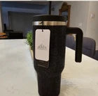 New Limited Edition Hydrapeak Black Rhinestone Stainless Steel 40oz Tumbler