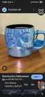 STARBUCKS 2025 HALLOWEEN IRIDESCENT BLUE SKULL 14oz CERAMIC COFFEE MUG/CUP NEW