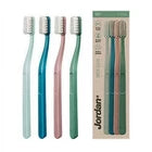 Jordan Green Clean Manual Toothbrush - 4 Units Eco-Friendly