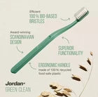 Jordan Green Clean Manual Toothbrush - 4 Units Eco-Friendly