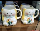 Brand New Tim Hortons Easter 2025 Bunny Figural Mug. A Perfect Gift.