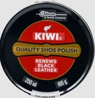 Kiwi Shoe Polish Boot Wax Shine Black And Dark Tan Protects & Nourishes 200ML