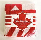New Tim Hortons Large Beach Pool Bath Towel 33"x60" Limited Edition NIB