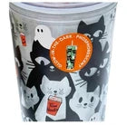 NEW Tim Hortons Tumbler Limited Ed Halloween Black Cats Glow in Dark 24 oz 2025