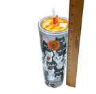 NEW Tim Hortons Tumbler Limited Ed Halloween Black Cats Glow in Dark 24 oz 2025