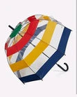 Brand New Hudson Bay x Fulton Multistripe Birdcage Stick Umbrella Length, 36"