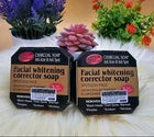 2 Veetgold Charcoal Soap. Facial Whitening Corrector Soap. 100g X 2