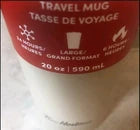 Tim Hortons Stainless Steel 20 oz Beige Tan Travel Mug 2024 Limited Edition NEW