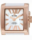 TW Steel CEO Goliath White Dial Leather Strap Men’s Watch - CE3005 NEW