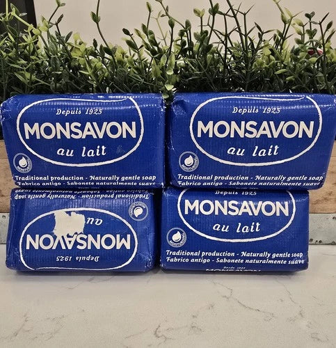 Monsavon au lait Naturally Mild Milk Soap 200g (4 Pack)