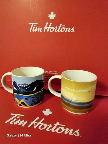 Tim Hortons Collection "Canada & New Brunswick " 60th-anniversary mug 22oz 2024