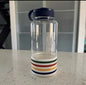 New With Tags Hudson's Bay Multistripe HBC Stripes 1L Bottle With Built-In Cup