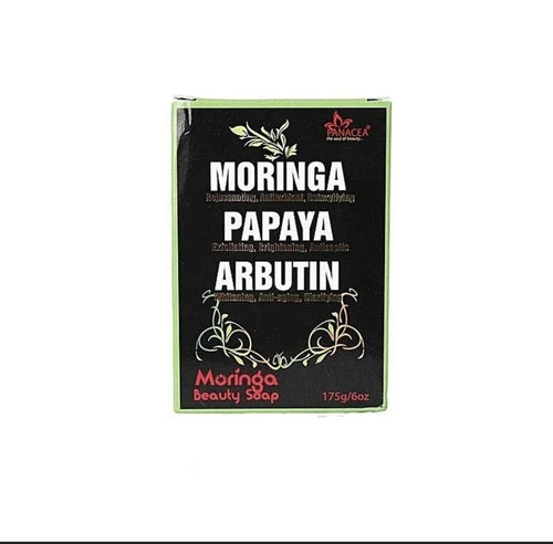 Panacea Moringa Beauty Soap With Moringa, Papaya, Arbutin - 200g